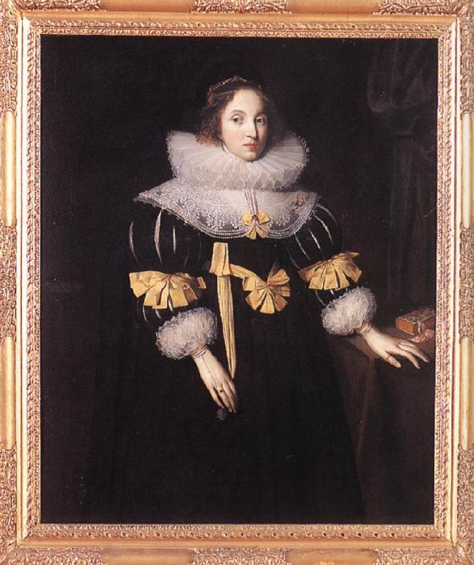 GHEERAERTS, Marcus the Younger Portrait of Lady Anne Ruhout df oil painting image